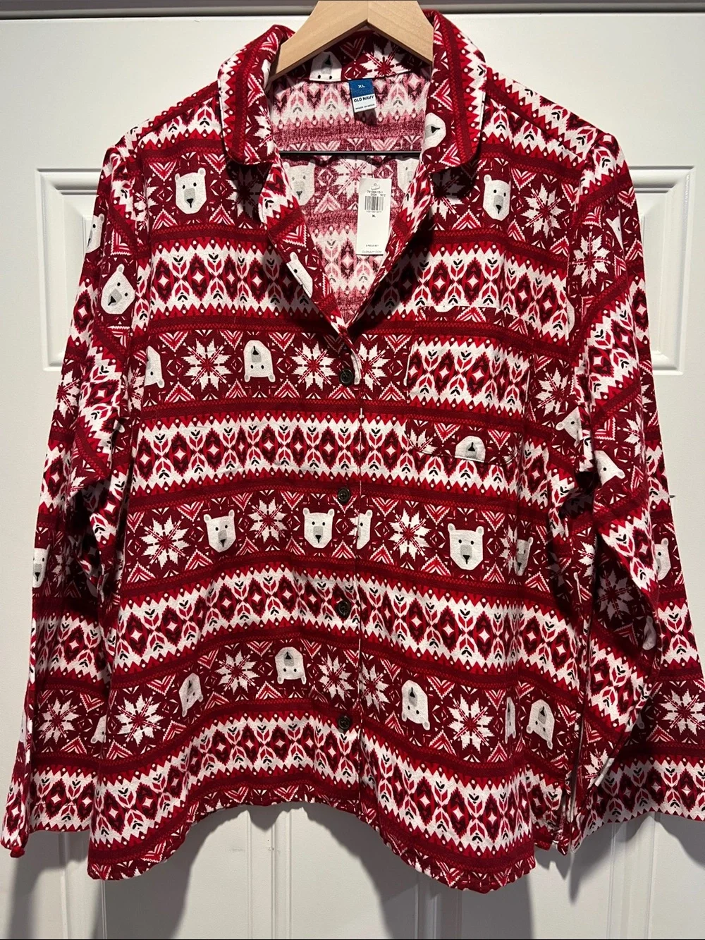 NWT Old Navy Matching Flannel Pajama Set Size: XL